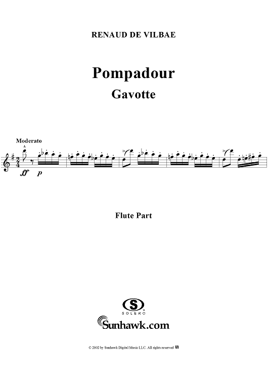 Pompadour - Flute