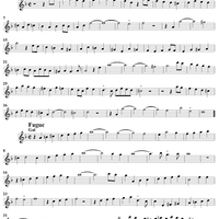 Trio Sonata in D Minor - Op. 3, No. 1 - Flute/Oboe/Violin 1