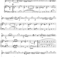 Suite, No. 4: Gavotte - Piano Score