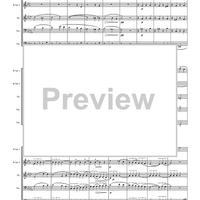 Quintet No. 3, Op. 7 - Score
