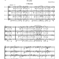 Horn Quartet - Score