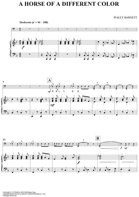 A Horse Of A Different Color