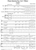 Piano Quartet No. 3 in C Minor, Movement 1 - Piano Score