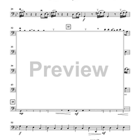 Suite Breve for Cello Quartet or Choir - Cello 3