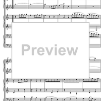 Divertimento No.12 Eb Major KV252 - Score