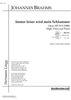 Immer leiser wird mein Schlummer Op.105 No. 2