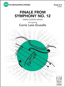 Finale from Symphony No. 12 - Score
