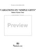 Variations On "Simple Gifts"