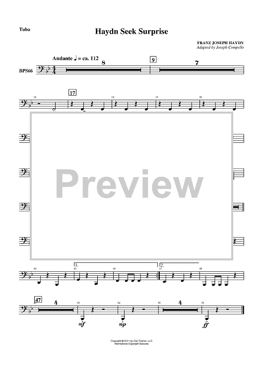 Haydn Seek Surprise - Tuba