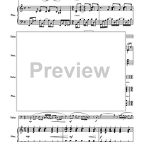 Three Romances for Susie - Piano Score