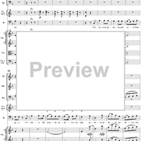 "Un bacio di mano", arietta, K541 - Full Score