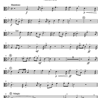 Music for the Royal Fireworks HWV 351 - Alto Trombone