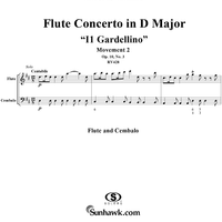 Flute Concerto in D major ("Il Gardellino") RV428  - Movt. 2, Cantabile - Op. 10, No. 3