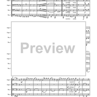 American Folk Medley - Score