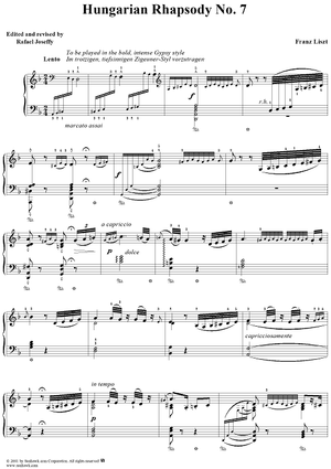Hungarian Rhapsody No. 7 in D minor