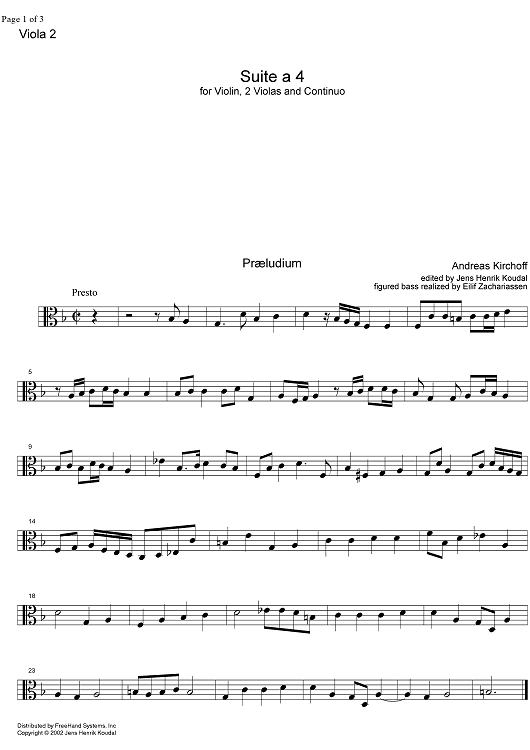 Suite a 4 - Viola 2