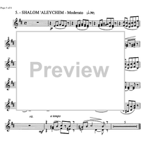 Maghen David - B-flat Clarinets 1 & 2