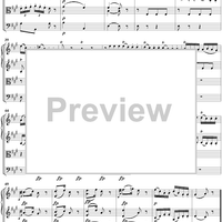 La Finta Giardiniera, Overture - Full Score