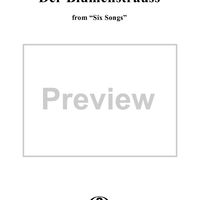 Six Songs, Op. 47, No. 5: "The Flowery Token" (Der Blumenstrauss)