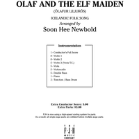 Olaf and the Elf Maiden - Score Cover