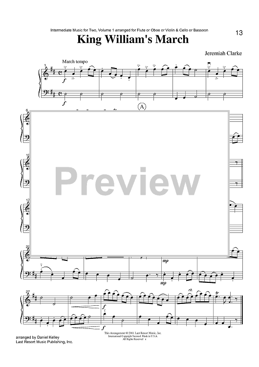 King William's March