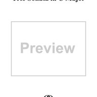 Trio Sonata in C Major, Op. 3, No. 8 - Score