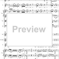 "Si mostra la sorte", aria, K209 - Full Score