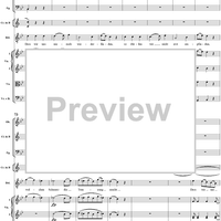 "Die Entführung aus dem Serail", Act 2, No. 15 "Wenn der Freude Tränen fliessen" - Full Score