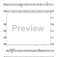 Fünffstimmigter blasender Music - Tuba