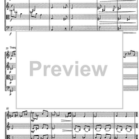 Quartetto No. 3 Romantico - Score