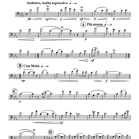 Bittersweet Memories - Euphonium 1 BC/TC