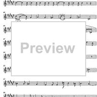 Trio di canzoni - Clarinet in B-flat