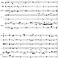 Double Clavier Concerto No. 3 in C Minor, Movement 2   (BWV 1062) - Score