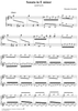 Sonata in E minor, K. 15