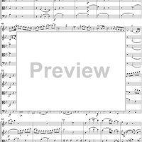 String Quintet No. 1 in B-Flat Major, K174 - Score