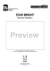 Star Bright - Score