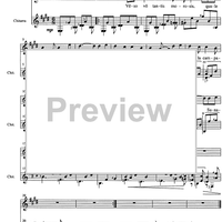 Vêso vò tantis morosis - Score