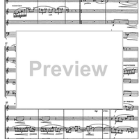 Music for wind quintet Op.20 - Score