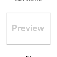 Flute Concerto in G Major, Allegro - Piano