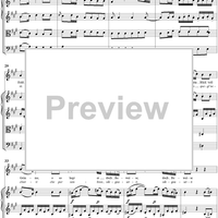 La Finta Giardiniera, Act 2, No. 16 "Es ertönt und spricht ganz leise" (Aria) - Full Score