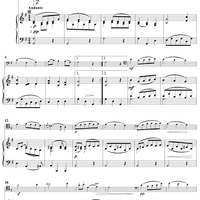 Andante from "Orpheus and Euridice" - Piano