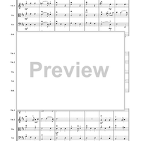Suite in D Major from Sonata a Quattro (WoO 4) - Score