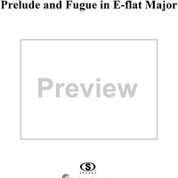 Prelude and Fugue in E-flat Major, op. 99, no. 3