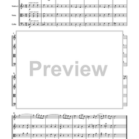 Water Music Suites - Score