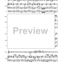 Badinerie - Harpsichord Score