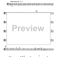 Five Pieces From "The Battell" - Trombone 1