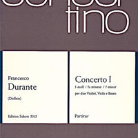 Concerto I F minor - Score