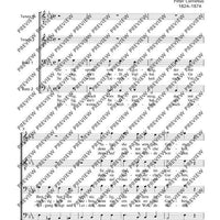 Die Seligkeiten - Choral Score