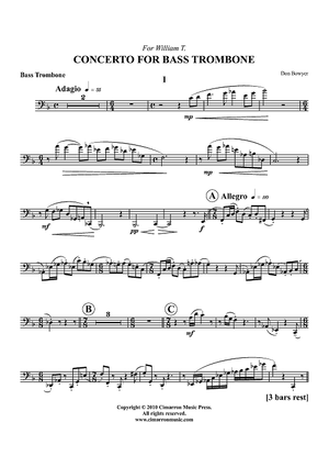 Concerto for Bass Trombone - Bass Trombone