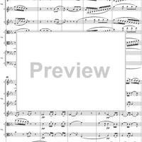 String Octet, Op. 20, Movement 2 - Score